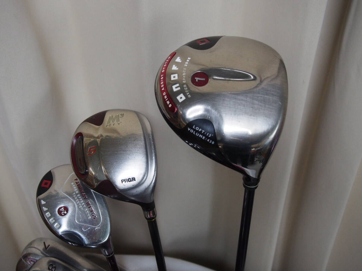 レディース用　オノフ（2012）ドライバー　プロギア　スイープM-30　アイアンセット也　キャロウェイキャディーバック付_画像2