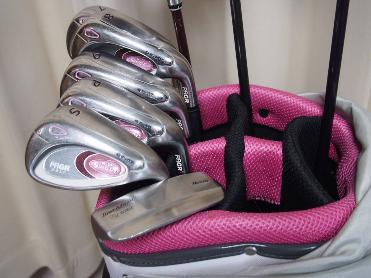 レディース用　オノフ（2012）ドライバー　プロギア　スイープM-30　アイアンセット也　キャロウェイキャディーバック付_画像3