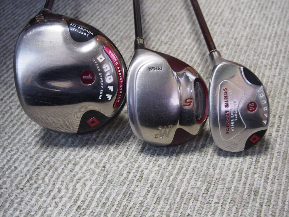 レディース用　オノフ（2012）ドライバー　プロギア　スイープM-30　アイアンセット也　キャロウェイキャディーバック付_画像4