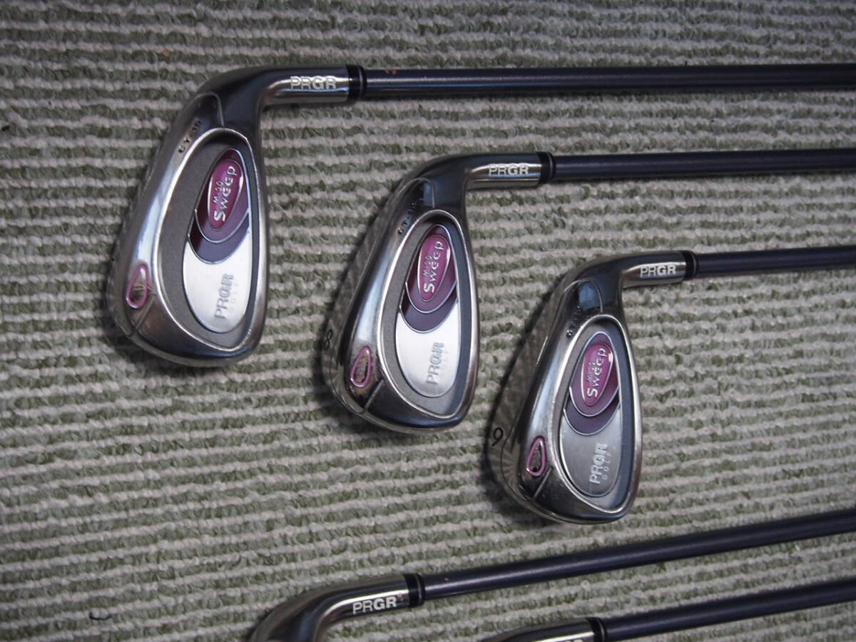 レディース用　オノフ（2012）ドライバー　プロギア　スイープM-30　アイアンセット也　キャロウェイキャディーバック付_画像7