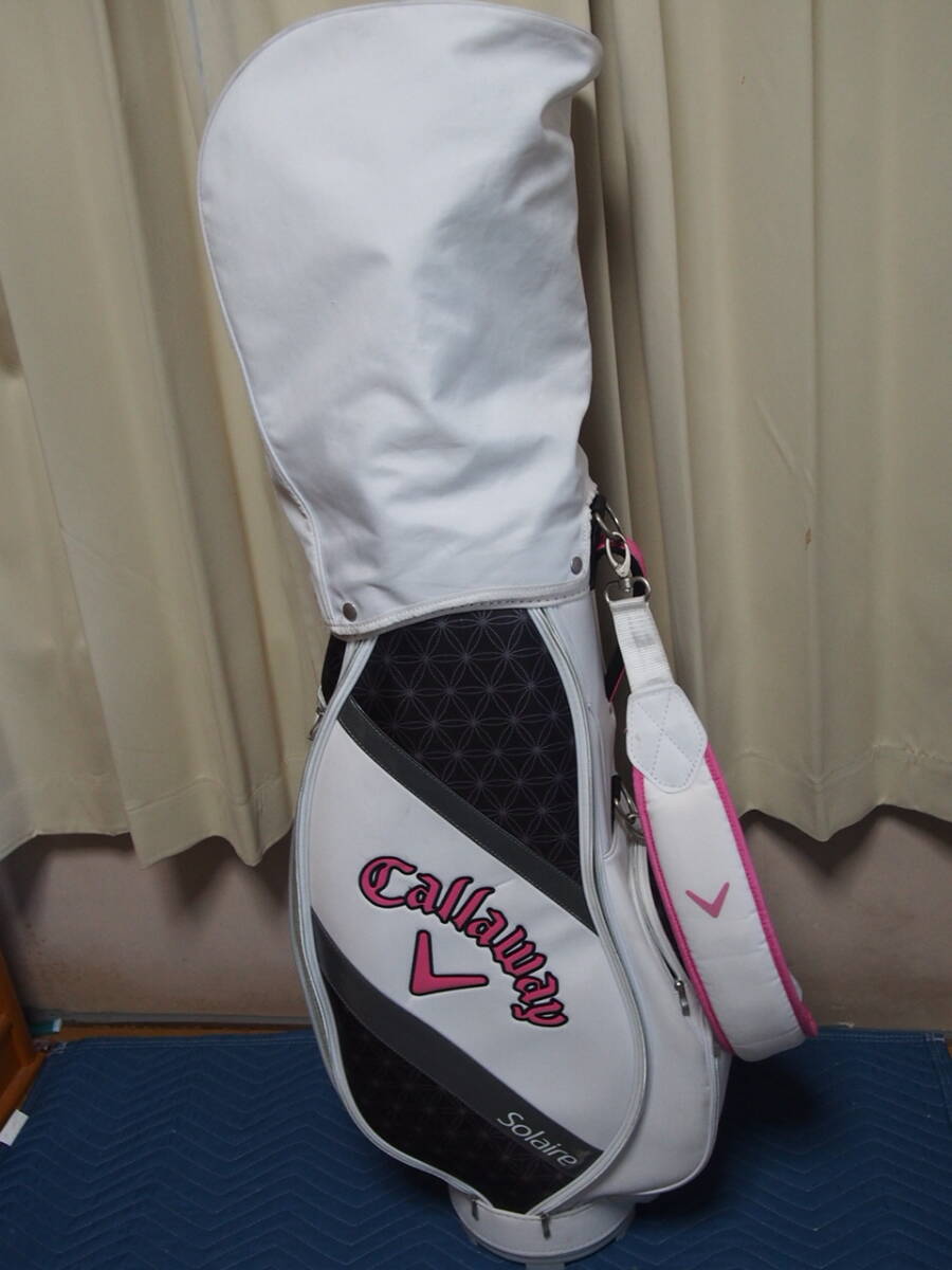 レディース用　オノフ（2012）ドライバー　プロギア　スイープM-30　アイアンセット也　キャロウェイキャディーバック付_画像10