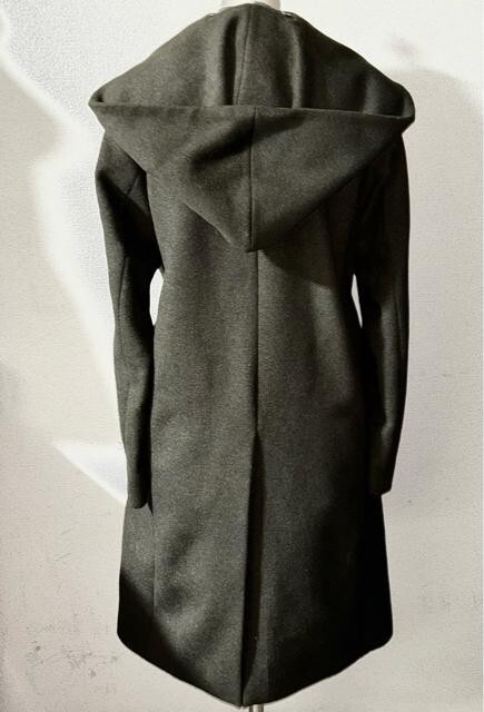 即落 送料無料 美品 NO ID. ノーアイディー 定価2.5万円程 ウール 起毛 コート ジャケット ロック ビジュアル セレクト ドメス 冬 アウター_画像8