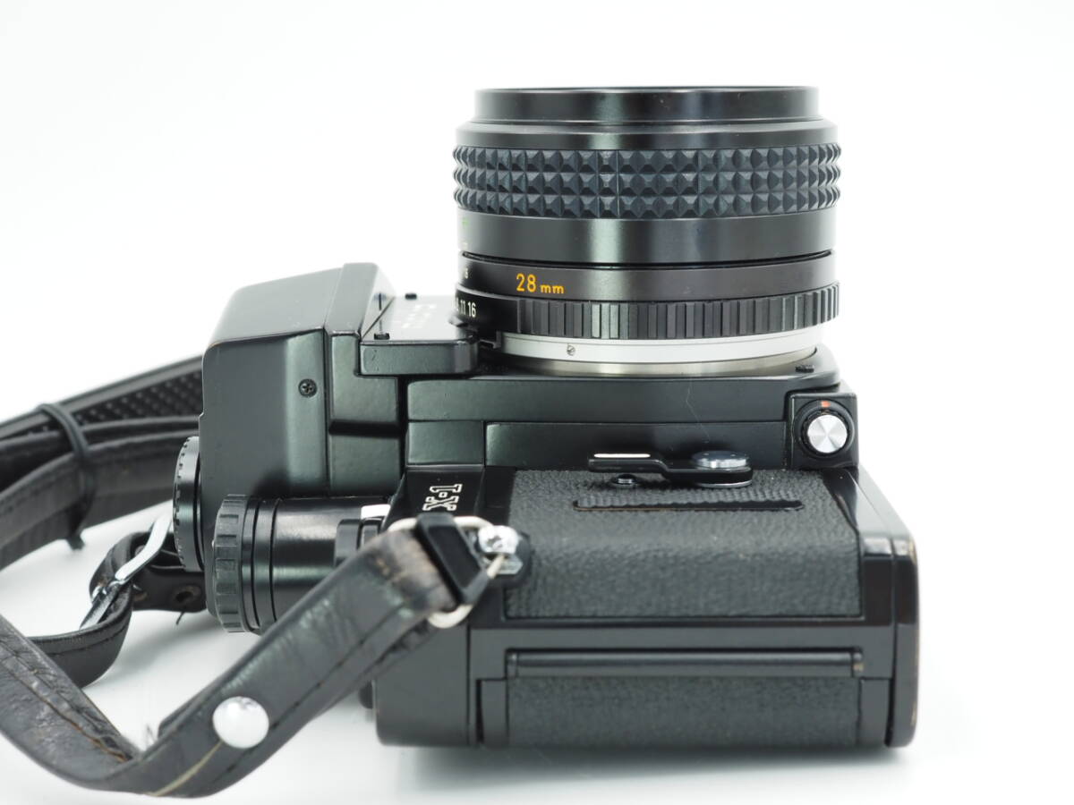 minolta / ミノルタ / X-1 / MINOLTA MC W.ROKKOR 28mm F3.5 / レンズ前キャップ , カメラケース (下部のみ) 付き【GA04】_画像10