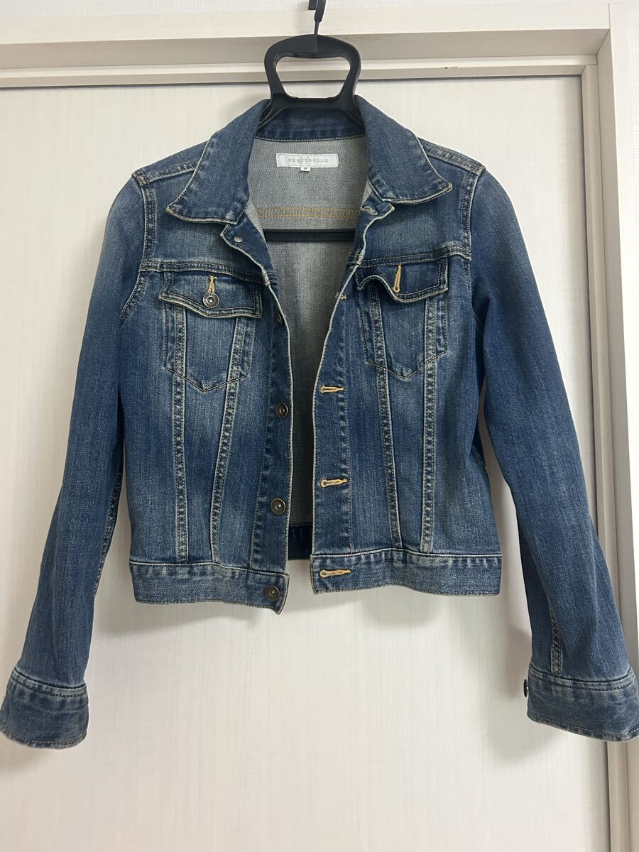 MERCURYDUOマーキュリーデュオ デニムジャケット Gジャン レディース M 素敵_画像1