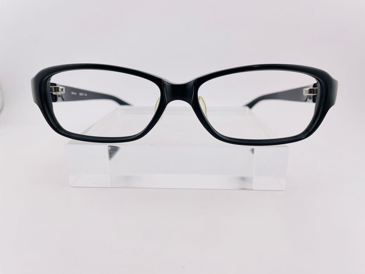 Qa73 999.9 フォーナインズ NP-43 メガネ ブラックフレーム 日本製 チタン 眼鏡 アイウェア_画像2