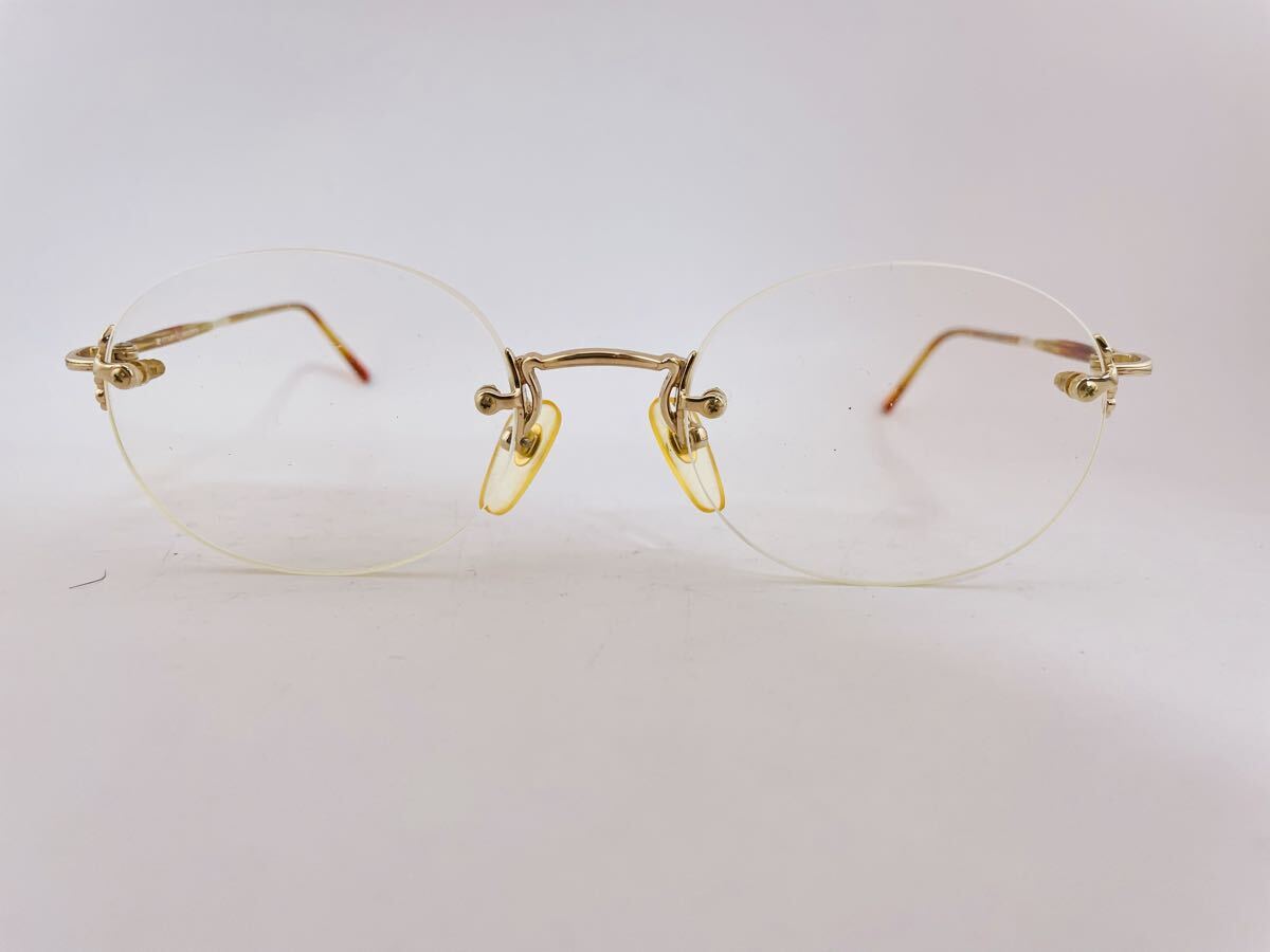 QA27 Rodenstock/ Renoma/Sonia rykiel/Courreges Paris まとめ メガネ フレーム ビンテージ 度入り 金属製 老眼鏡 眼鏡_画像10