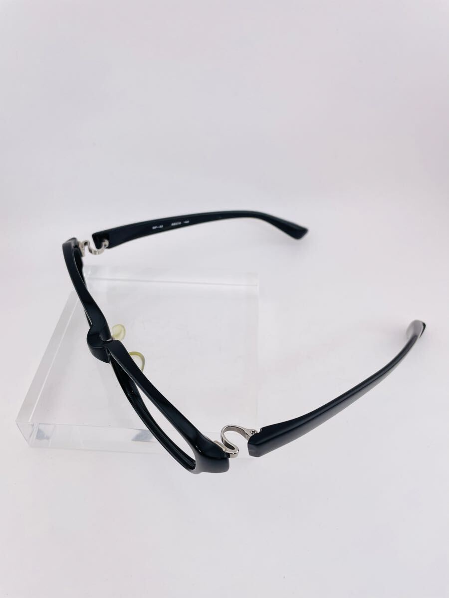 Qa73 999.9 フォーナインズ NP-43 メガネ ブラックフレーム 日本製 チタン 眼鏡 アイウェア_画像5