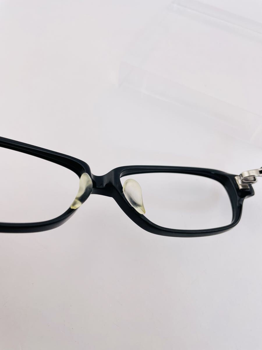 Qa73 999.9 フォーナインズ NP-43 メガネ ブラックフレーム 日本製 チタン 眼鏡 アイウェア_画像8