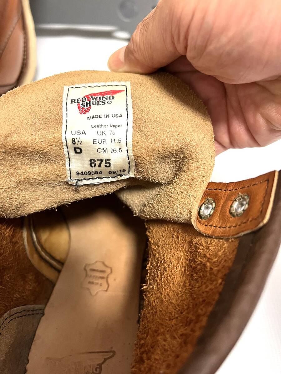 ★☆レッドウイング アイリッシュセッター #875 6インチ クラシックモック☆★_画像10