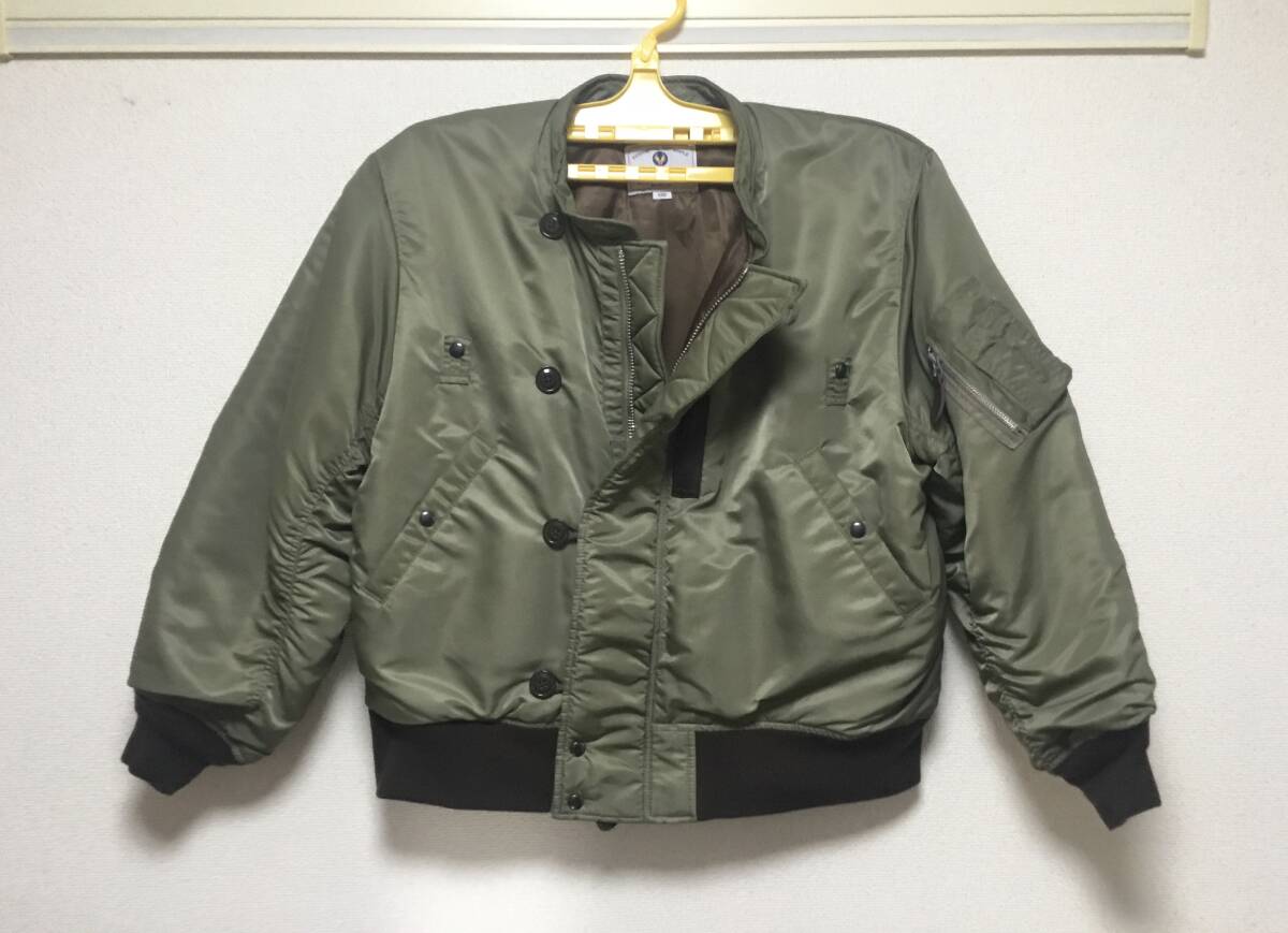 中古美品 WAIPER 米軍 U.S.A.F. PERSONAL EQUIPMENT LABORATORY24 WP75 TYPE N-2 フィールドジャケット 色OD/オリーブドラブ サイズ44 2XL_画像2