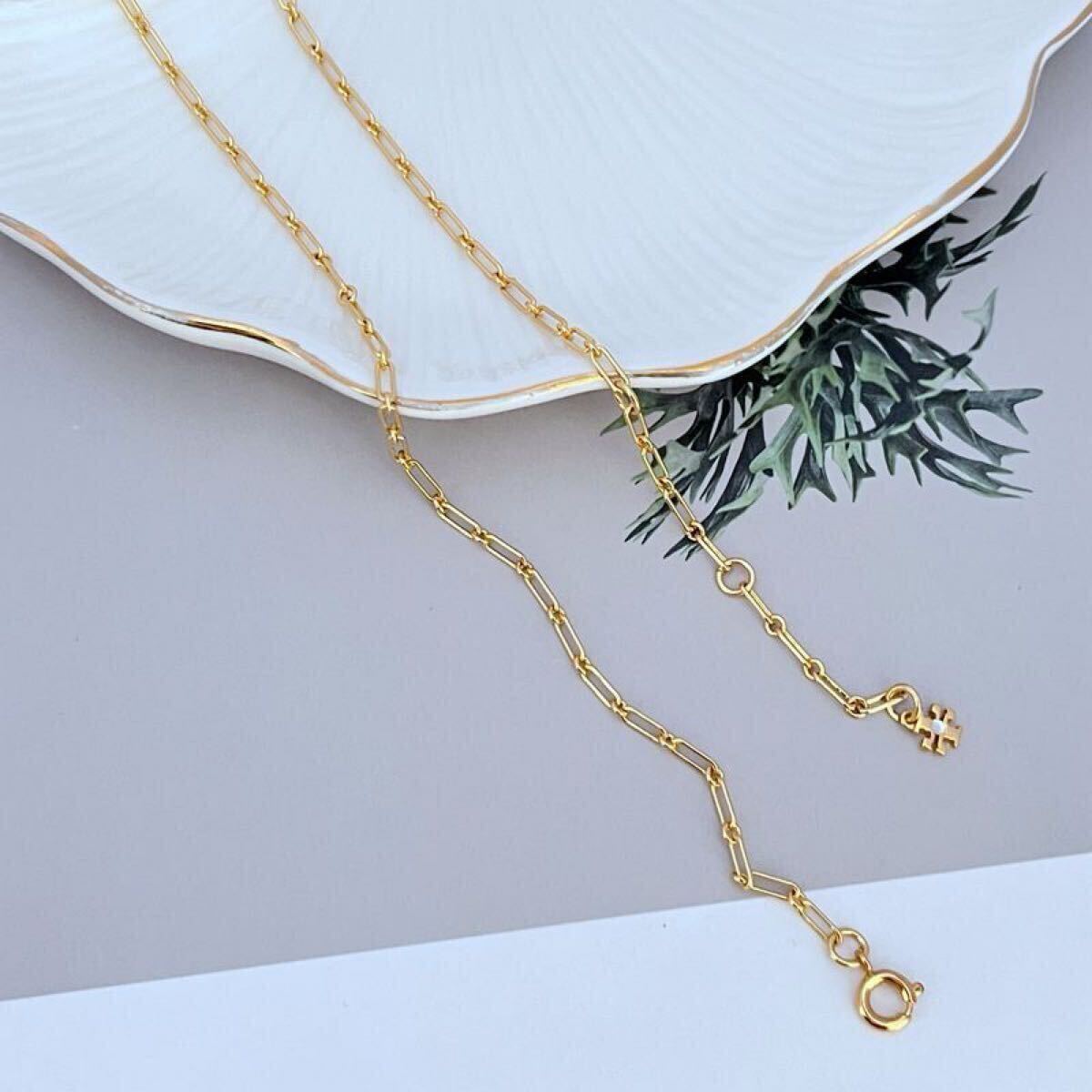 新品未使用　Tory Burch トリーバーチ　ネックレス　ゴール　パール　_画像6