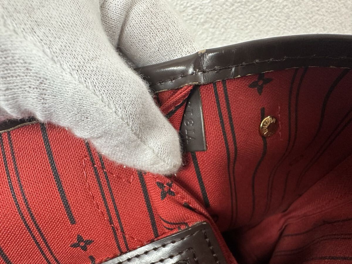 LOUISVUITTON Louis Vuitton Damier neva- полный PM большая сумка 