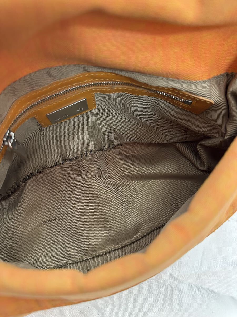 FENDI フェンディ ミニマンマバケット ハンドバッグ ズッキーノ ワンショルダー_画像6
