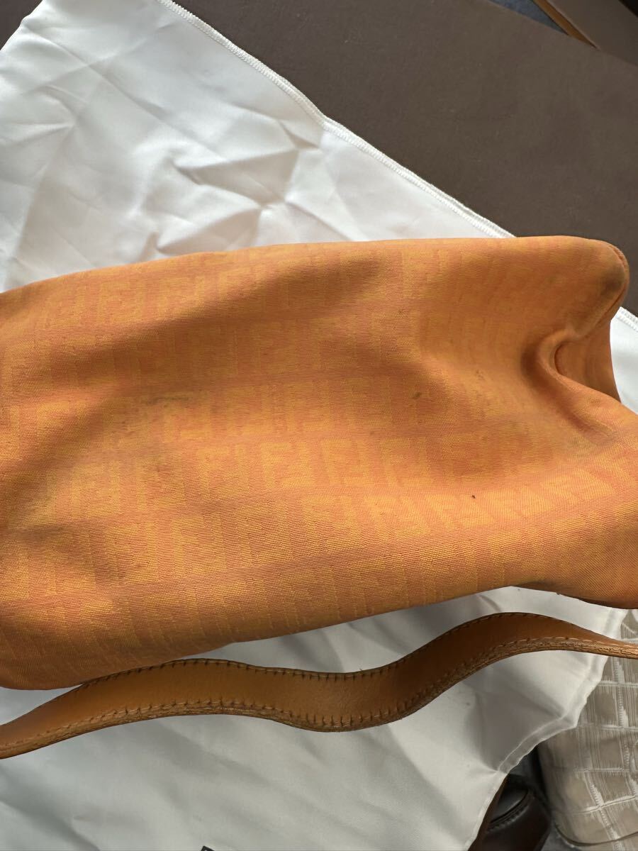 FENDI フェンディ ミニマンマバケット ハンドバッグ ズッキーノ ワンショルダー_画像7