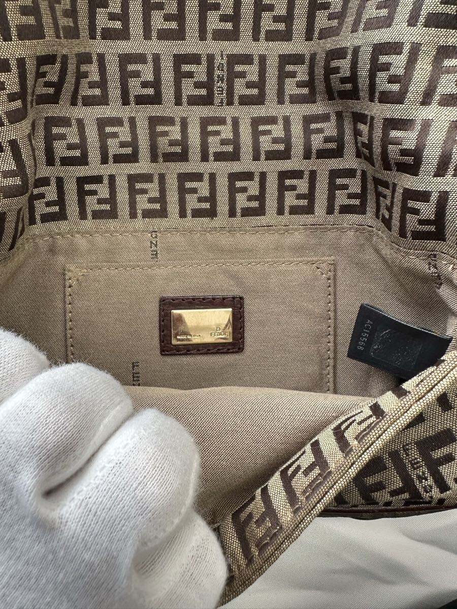 FENDI フェンディ ズキーノ柄 ワンショルダーバッグ_画像3