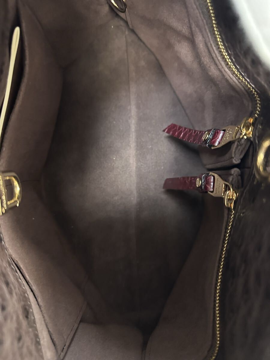 LOUIS VUITTON Louis * Vuitton экзотический большая сумка N90311 AR0172 питон × etoile парусина женский 