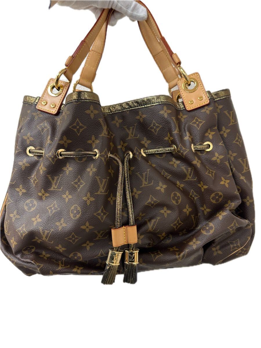 LOUIS VUITTON Louis Vuitton монограмма ire-n большая сумка Brown ( Gold металлические принадлежности ) сумка на плечо 