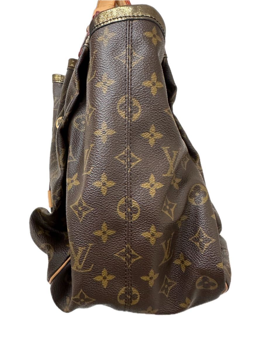LOUIS VUITTON Louis Vuitton монограмма ire-n большая сумка Brown ( Gold металлические принадлежности ) сумка на плечо 