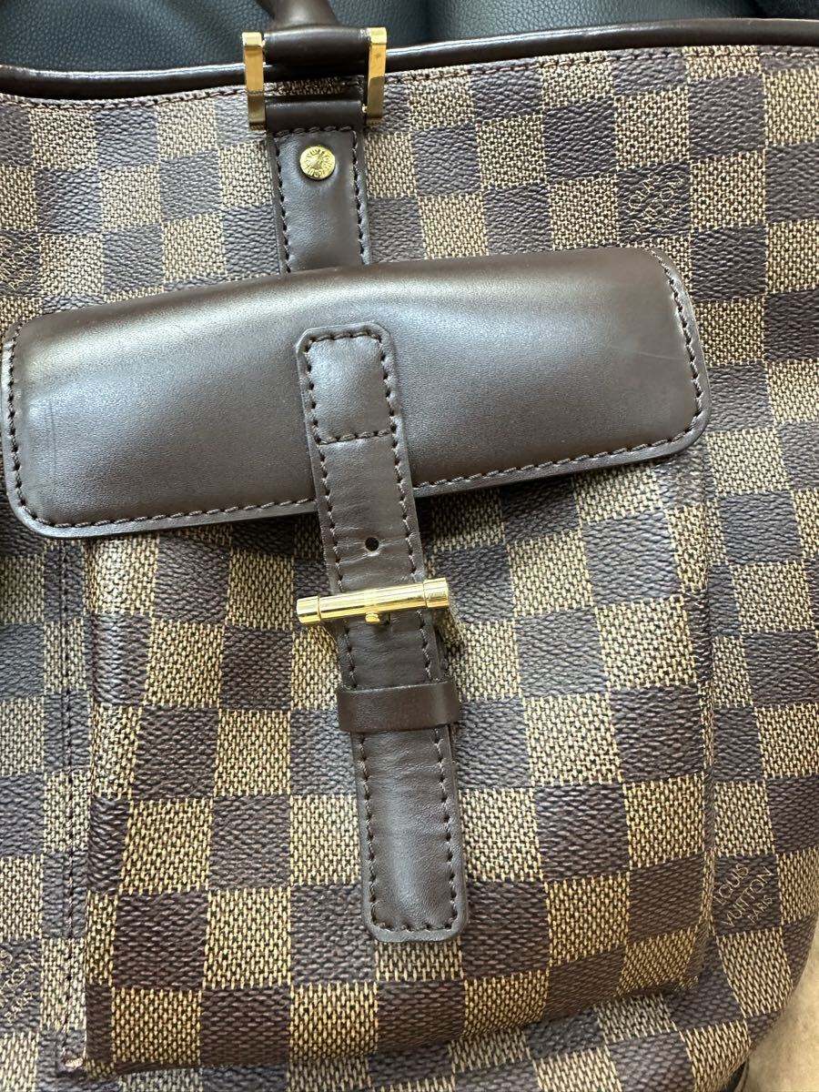  Louis Vuitton Damier manoskGM большая сумка 