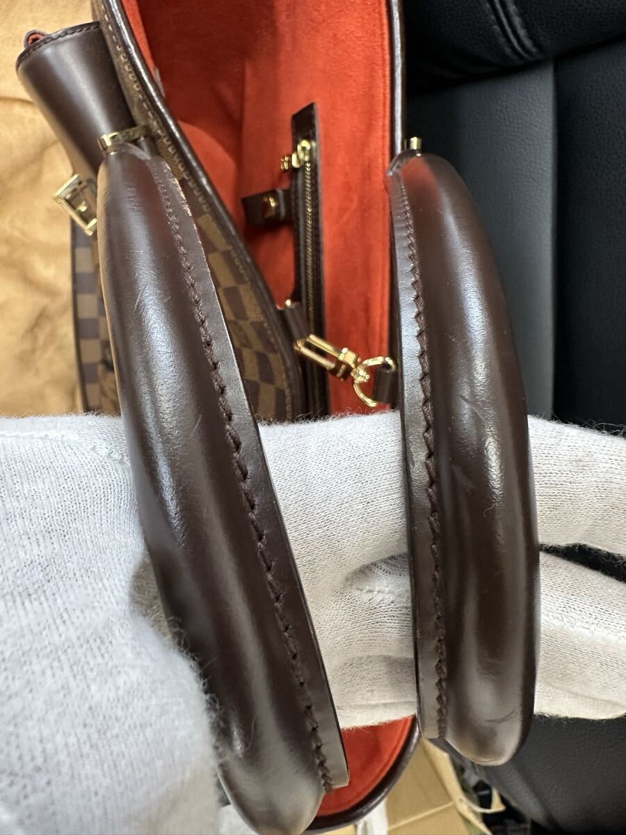  Louis Vuitton Damier manoskGM большая сумка 