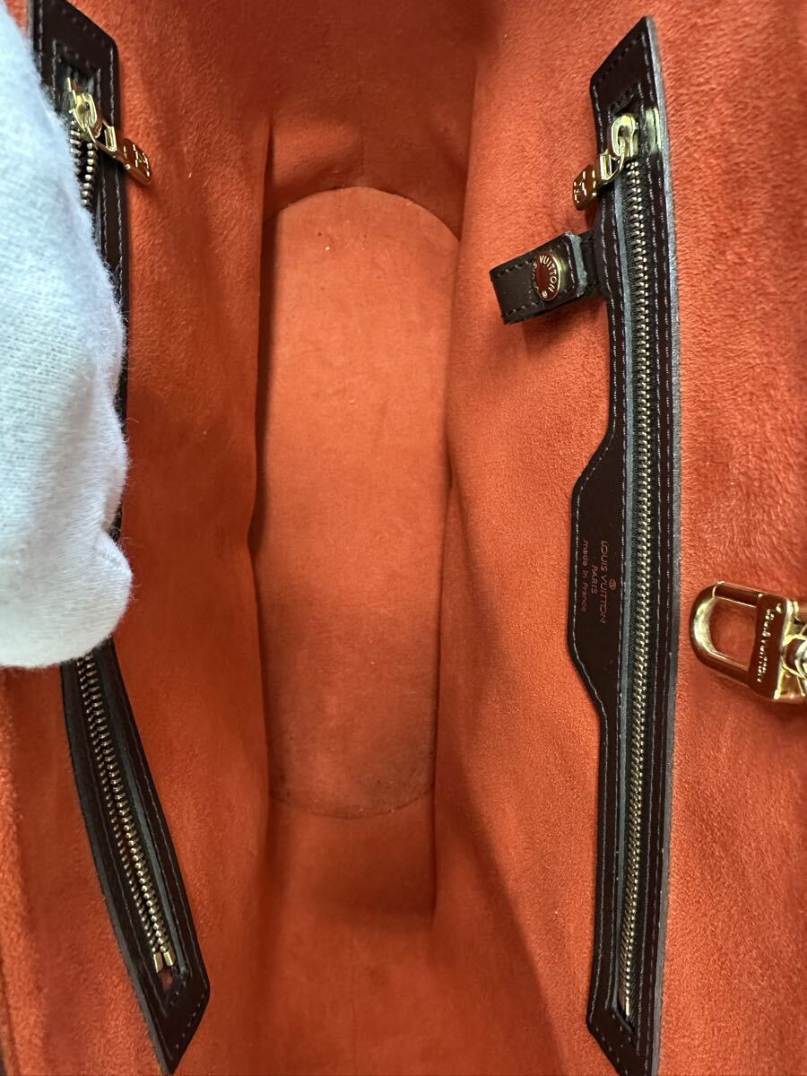  Louis Vuitton Damier manoskGM большая сумка 