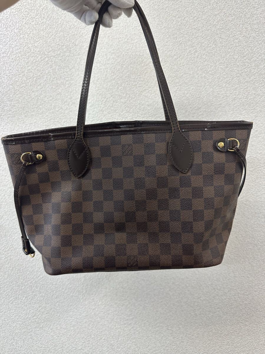 LOUISVUITTON Louis Vuitton Damier neva- полный PM большая сумка 