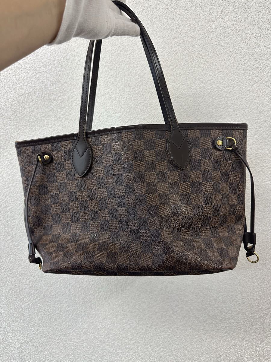 LOUISVUITTON Louis Vuitton Damier neva- полный PM большая сумка 