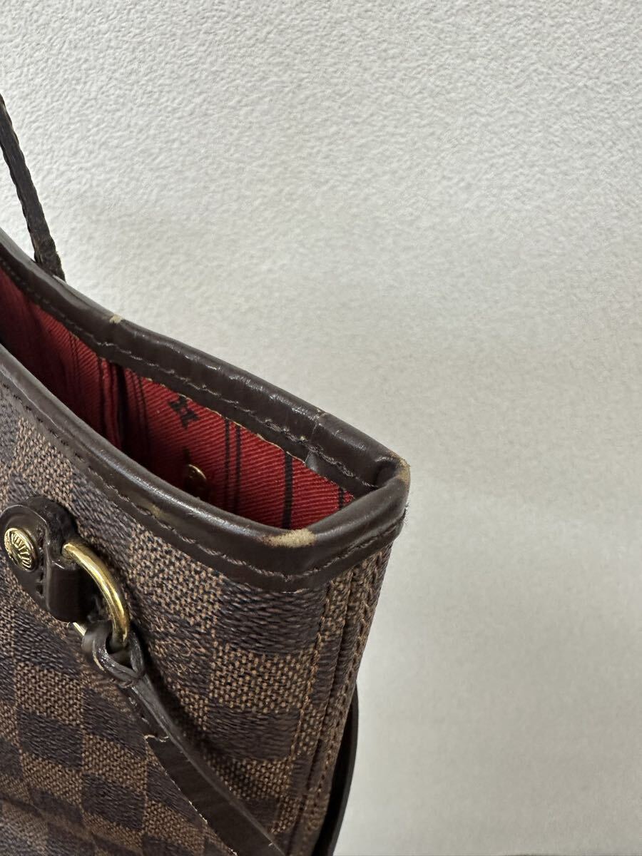 LOUISVUITTON Louis Vuitton Damier neva- полный PM большая сумка 