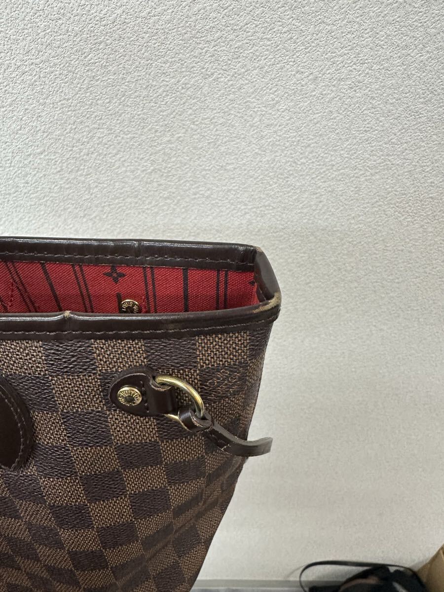 LOUISVUITTON Louis Vuitton Damier neva- полный PM большая сумка 