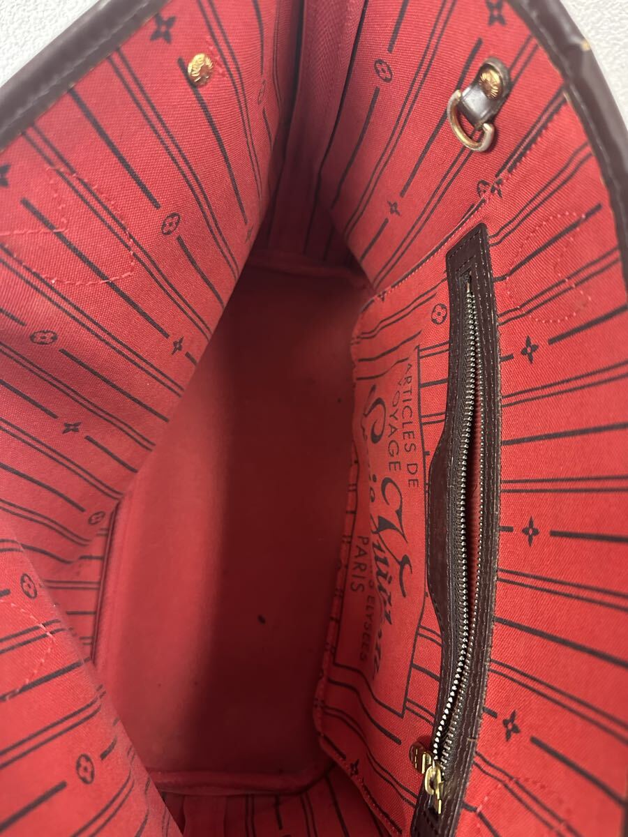 LOUISVUITTON Louis Vuitton Damier neva- полный PM большая сумка 