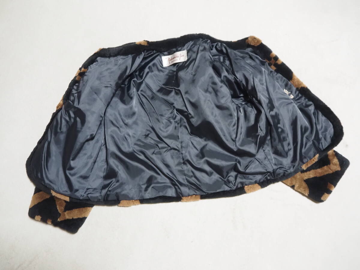 ■ヌートリア■ショートコート■着丈52㎝■レアカラー■レアデザイン■_画像5