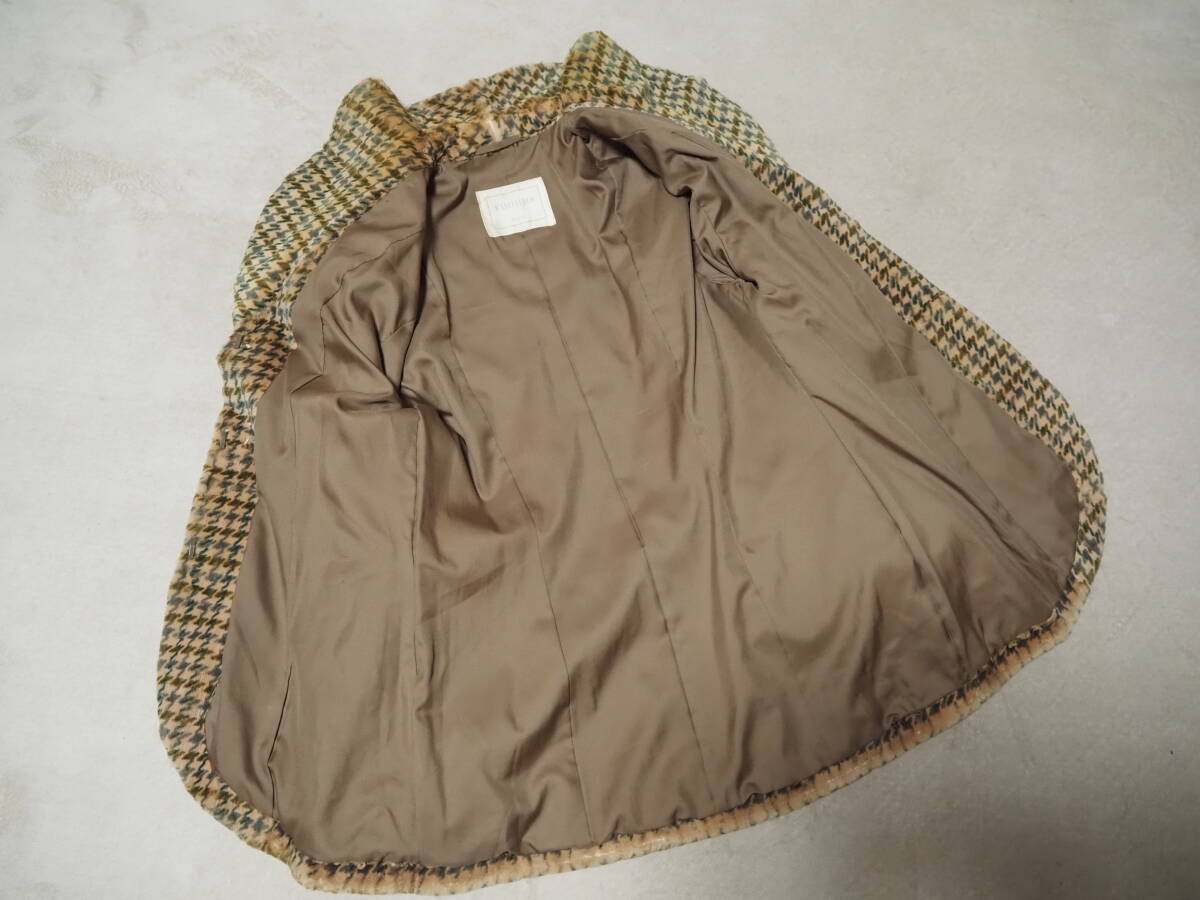 ■シェアードウィーゼル■ハーフコート■着丈75㎝■KIMIZIMA■_画像7