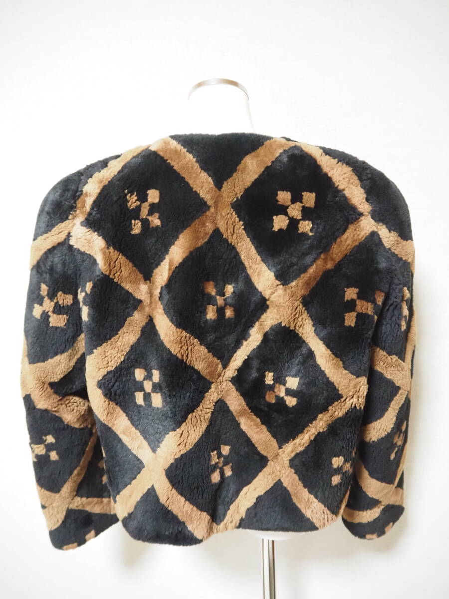 ■ヌートリア■ショートコート■着丈52㎝■レアカラー■レアデザイン■_画像3