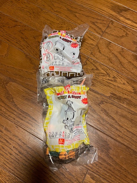 マクドナルド ハッピーセットのおもちゃ CONNECT　A　SNOOPYシリーズ8点_画像7