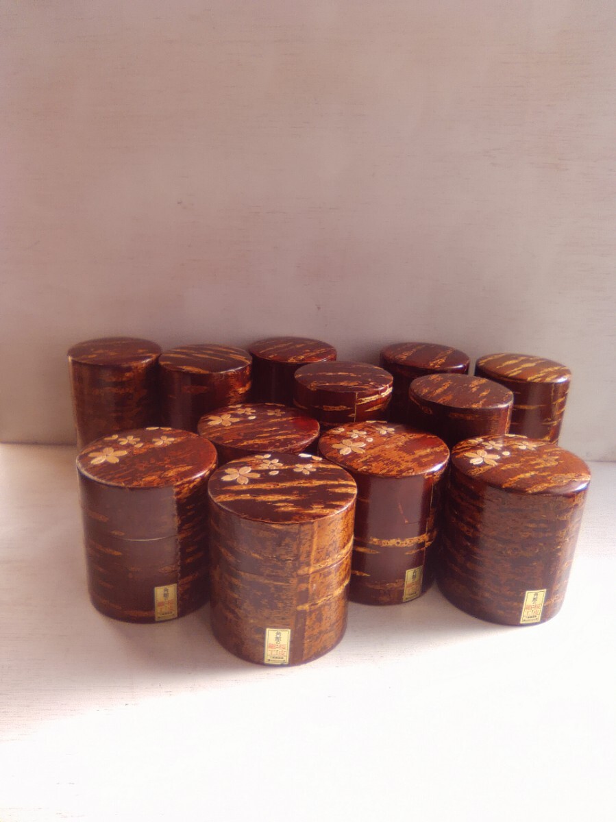  Sakura кожа умение банка для чая чайная посуда жестяная пластина 2 вид 12 пункт совместно 