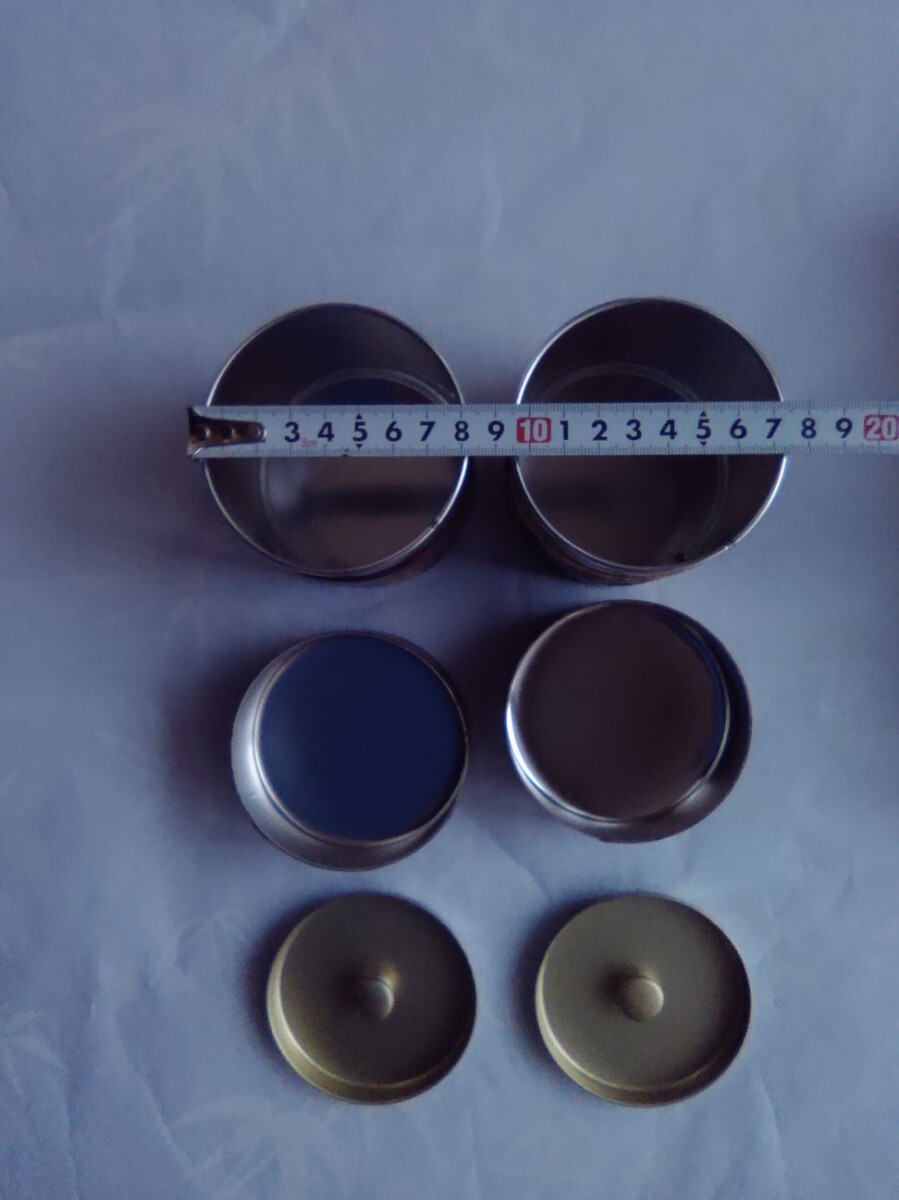 桜皮細工 樺細工 茶筒 茶器ブリキ2種類15点まとめて_画像9