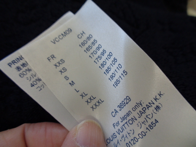 ルイヴィトン　美品 * タオル地のアイコニックTシャツ　黒　＃M_画像5