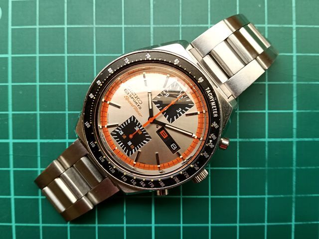 激レア スピードタイマー 角目 SEIKO Speed-Timer KAKUME 6138-0030 初期JDM 美品_画像3