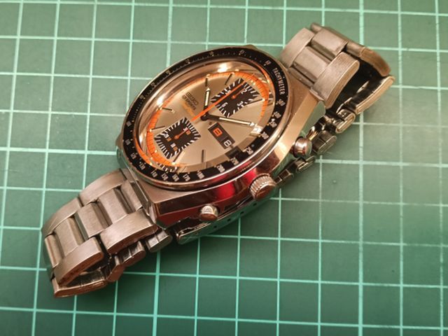 激レア スピードタイマー 角目 SEIKO Speed-Timer KAKUME 6138-0030 初期JDM 美品_画像4