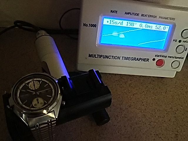 超入手困難 スピードタイマー SEIKO Speed-Timer 6138-8001 逆PANDA JDMモデル 良品_画像8