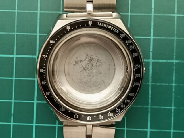 激レア セイコー スピードタイマー 角目 SEIKO 6138-0030 ケース & ブレス 新古品_画像2