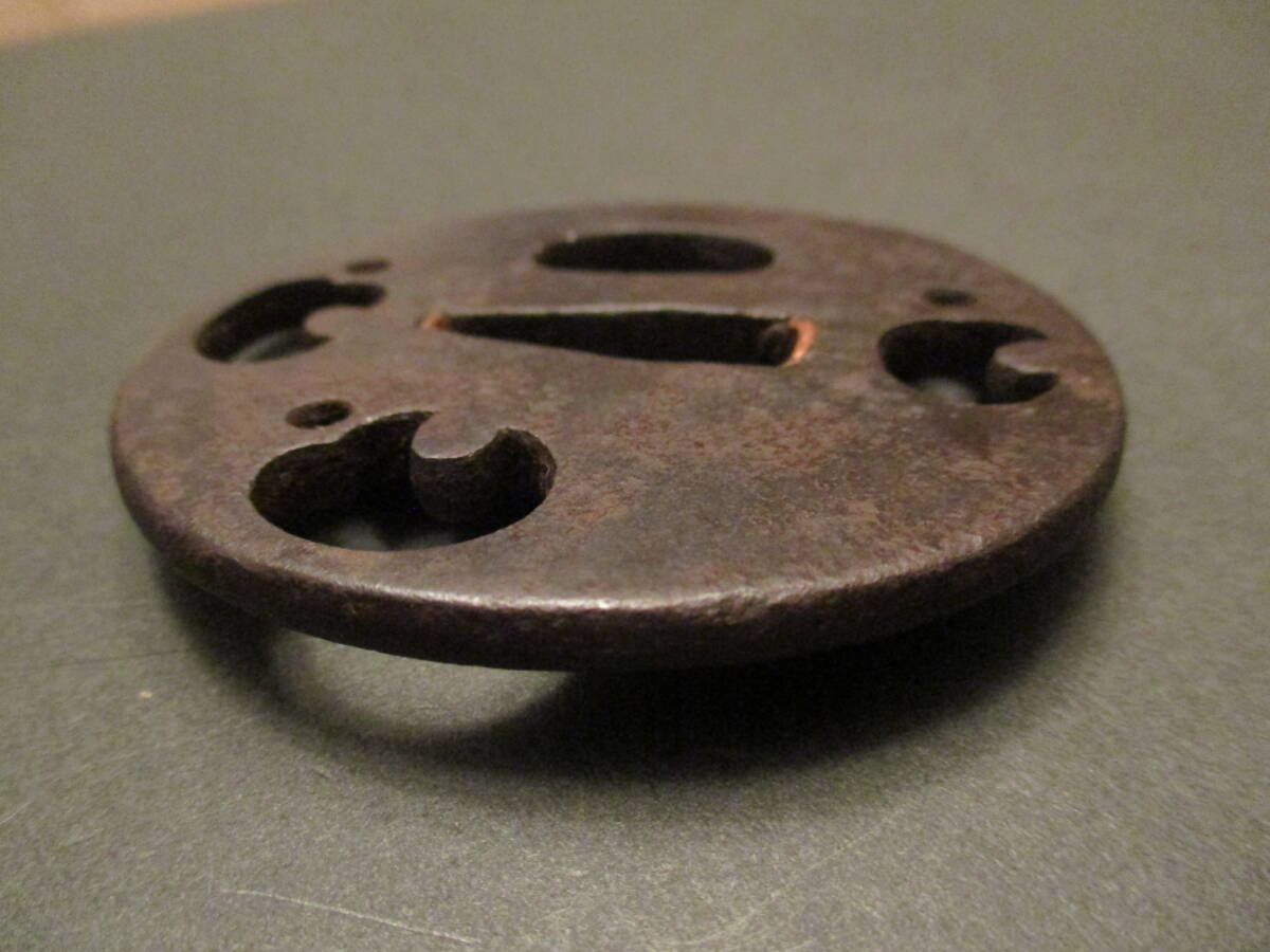  Edo период ... металлический гарда меча японский меч доспехи доспехи 