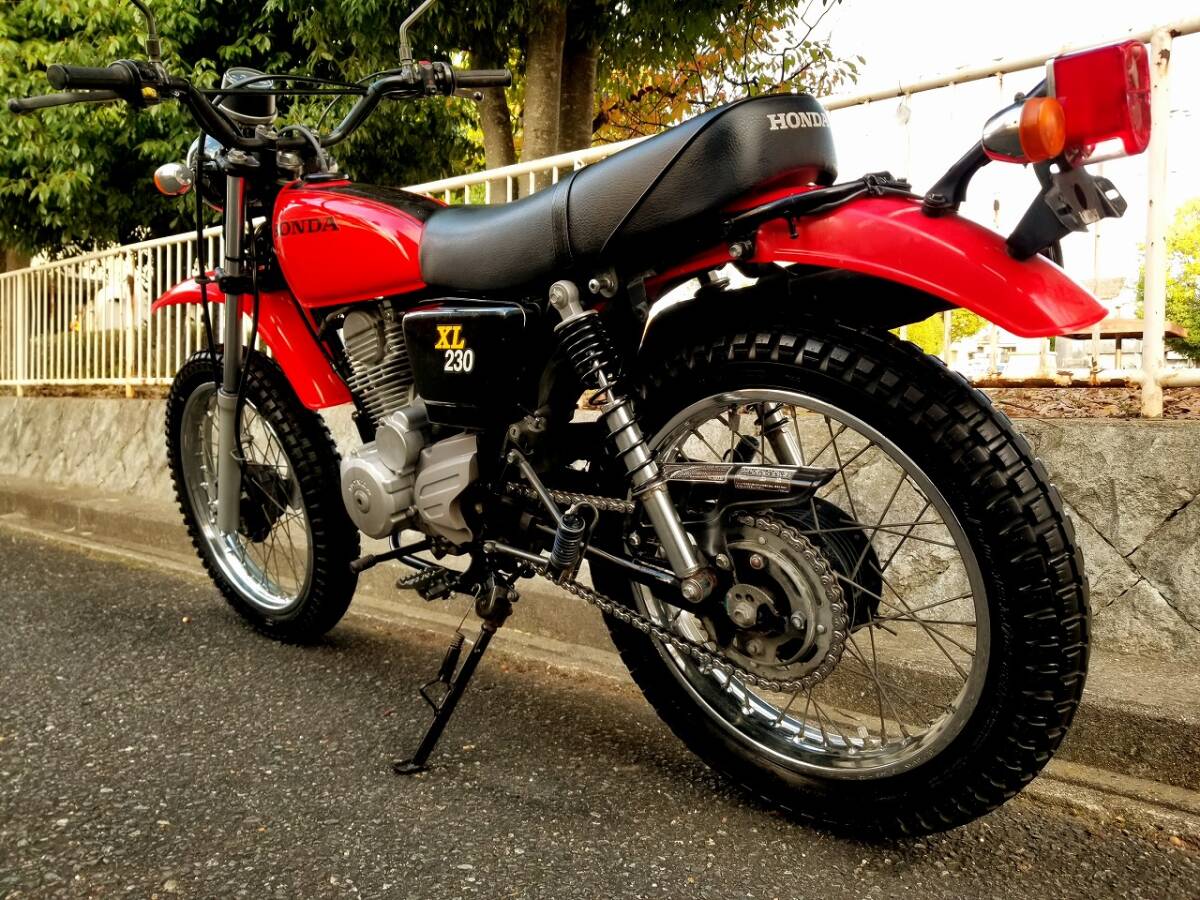 兵庫県明石市からの出品です!HONDA MC36 XL230 フルノーマル!素晴らしく美しい車両です!!_画像6