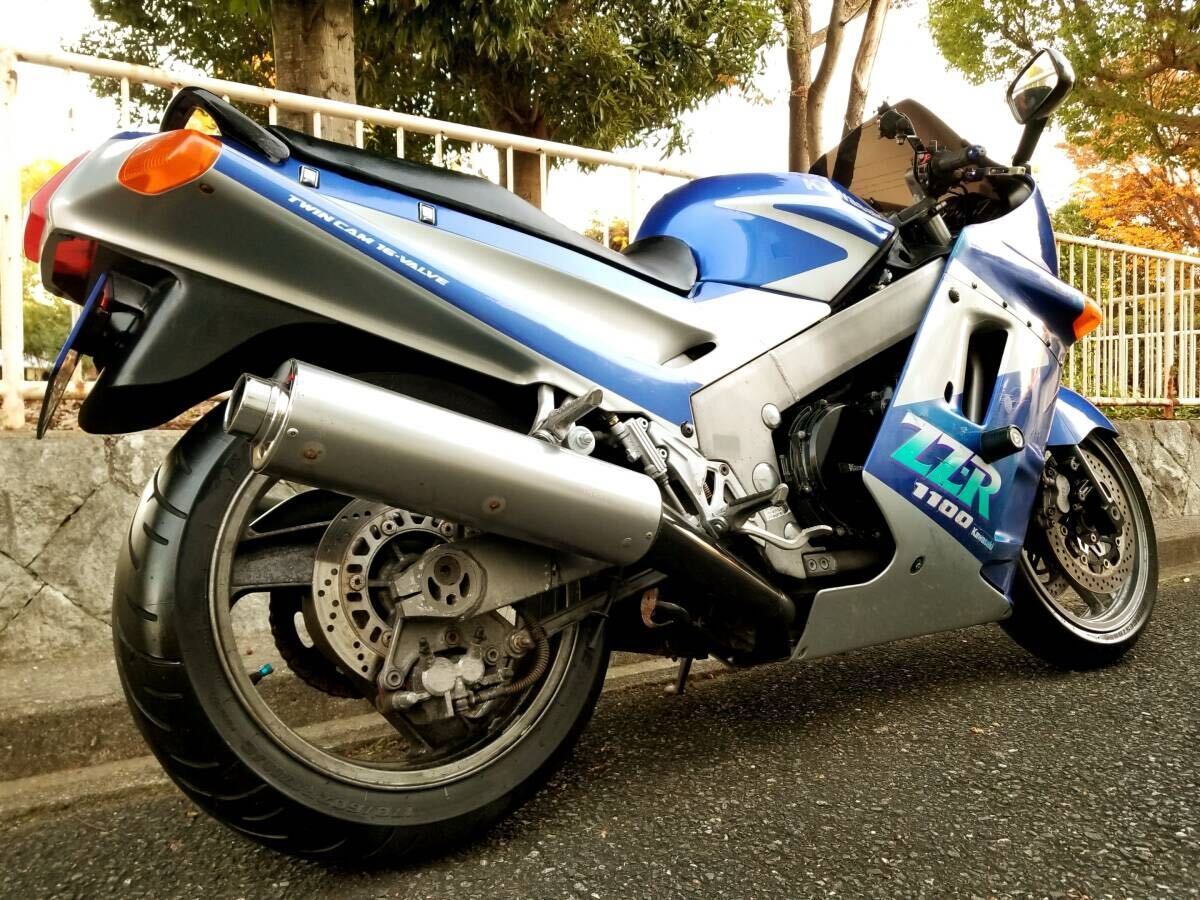 ●1円スタート完全売り切り!●兵庫県明石市からの出品!KAWASAKI ZXT10C ZZR1100 とても希少な完全フルノーマル車!_画像3