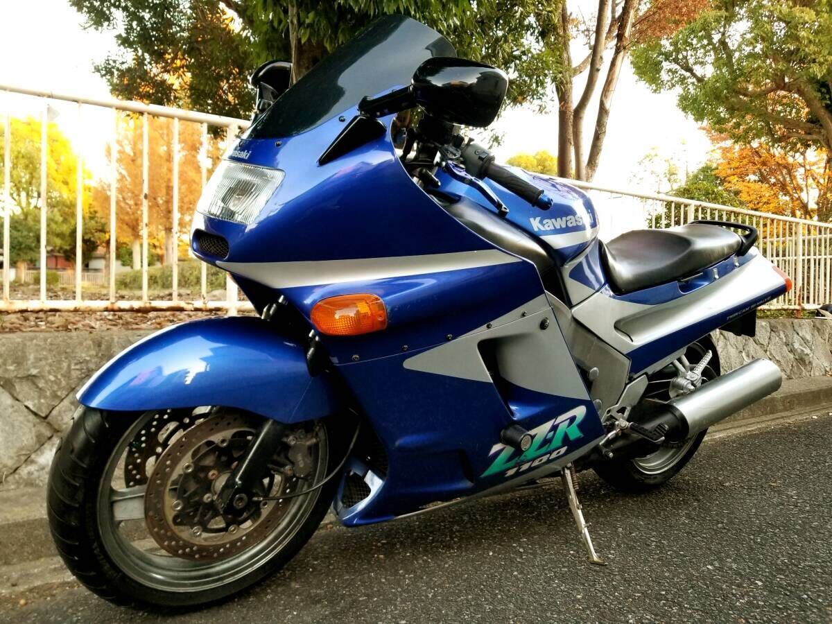 ●1円スタート完全売り切り!●兵庫県明石市からの出品!KAWASAKI ZXT10C ZZR1100 とても希少な完全フルノーマル車!_画像4
