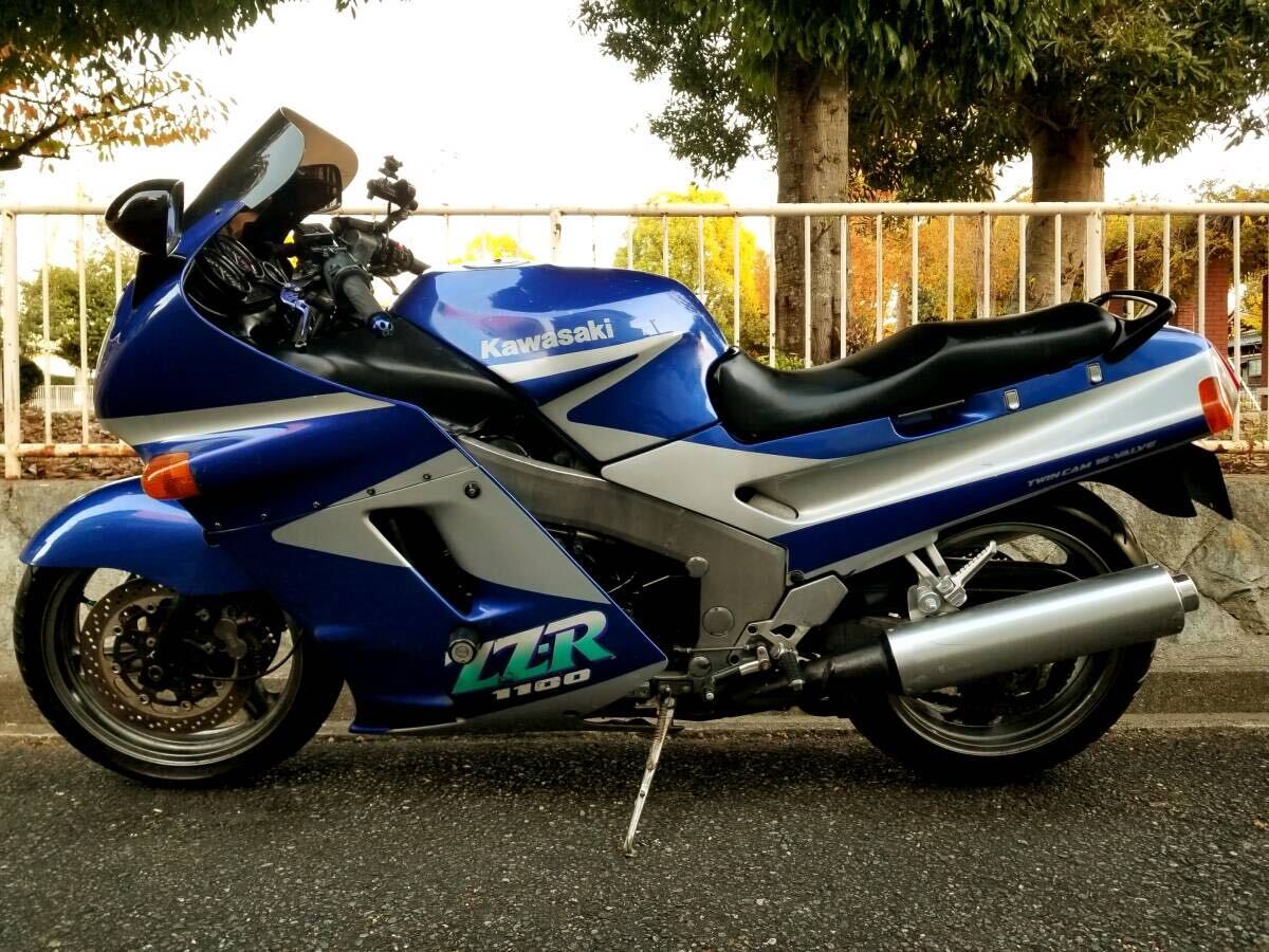 ●1円スタート完全売り切り!●兵庫県明石市からの出品!KAWASAKI ZXT10C ZZR1100 とても希少な完全フルノーマル車!_画像5