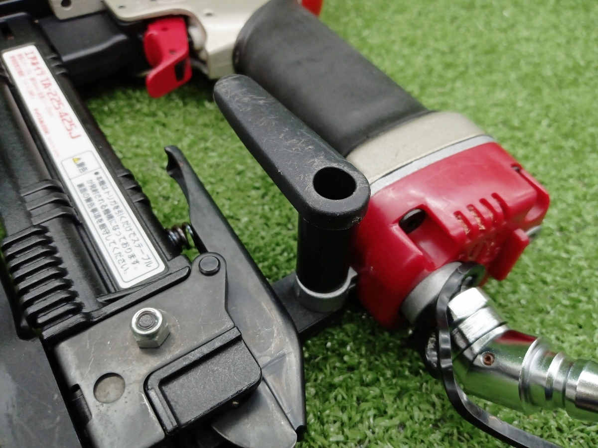 中古 マックス MAX 常圧ステープル用エアネイラ 肩幅4mm 足長13～25mm 本体のみ TA-225/425J_画像8