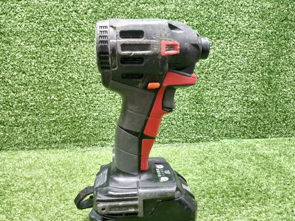 中古 MAX マックス 18V インパクトドライバー PJ-ID153 + 丸のこ PJ-CS53CDP 5.0Ahバッテリー 2個 充電器 セット_画像5