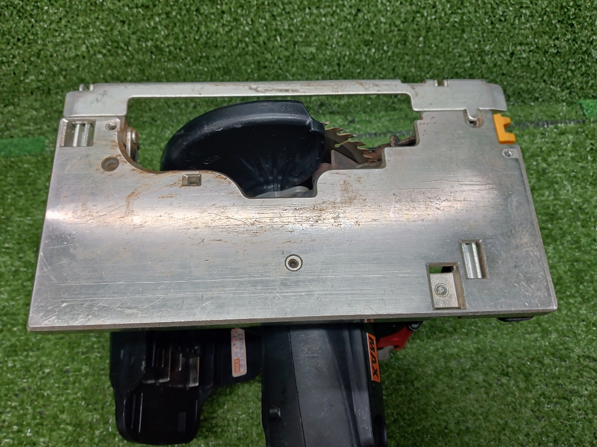 中古 MAX マックス 18V インパクトドライバー PJ-ID153 + 丸のこ PJ-CS53CDP 5.0Ahバッテリー 2個 充電器 セット_画像8