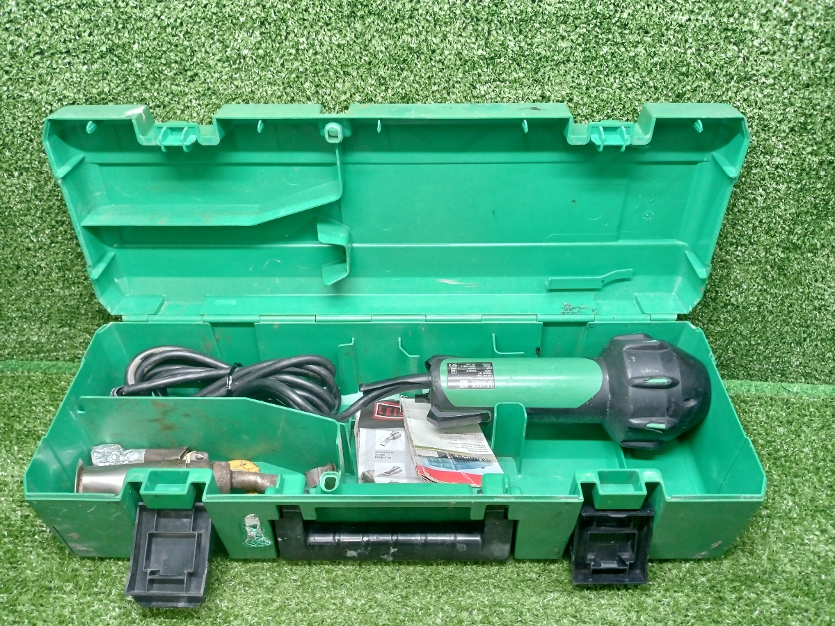 中古 ジャンク 通電不可 現状品 LEISTER ライスター トリアックST型 溶接セット 100V141.230 熱風機 溶接機 修理ベース 部品取り等に_画像9